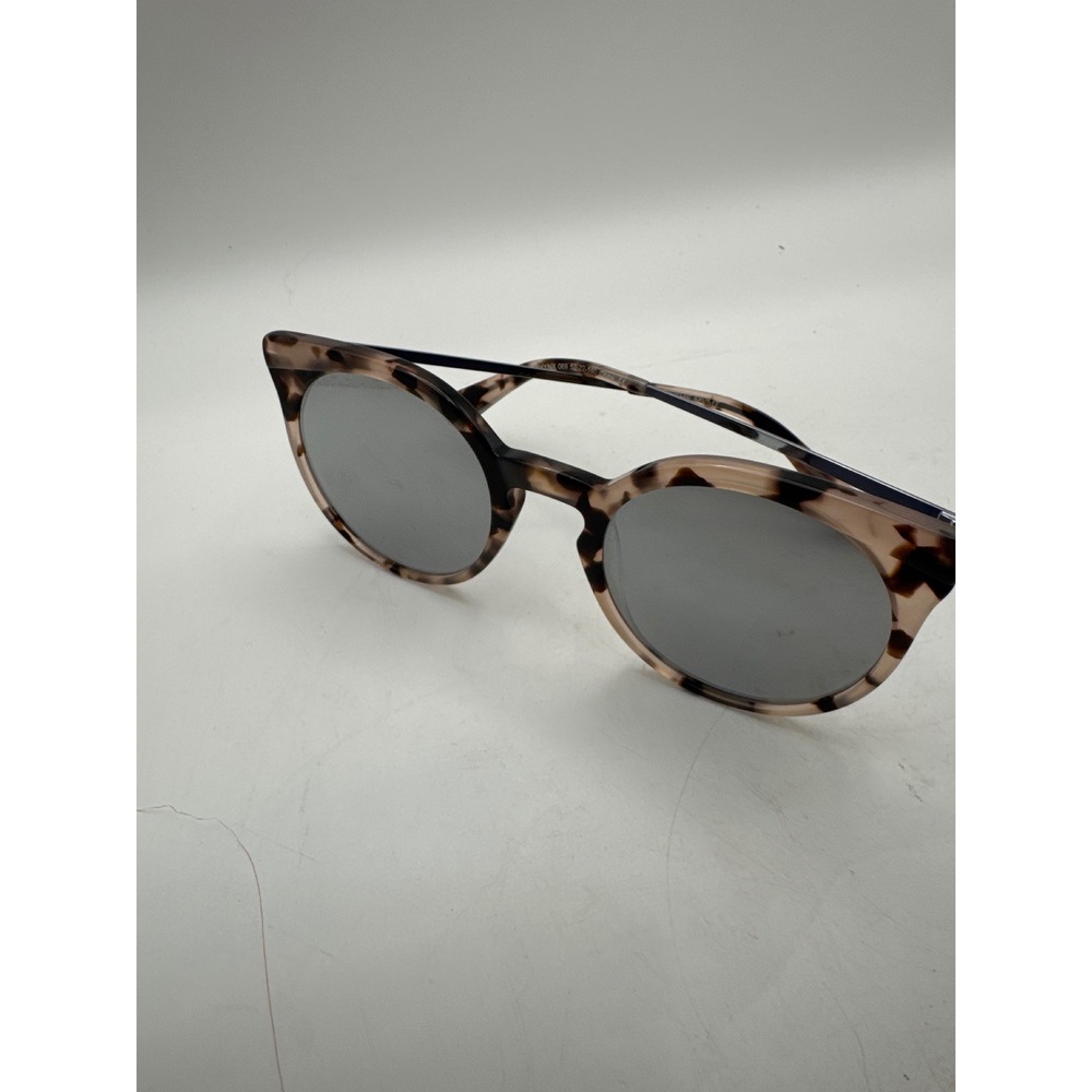 MVMT Sunglasses Tortoise Shell Round Mirrored‎ Lenses Cat Eye Style